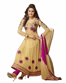 Women’s Georgette Embroidered Anarkali Suit